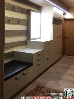 A008 - Обзавеждане за антре: Бял дъб и дъб ендгрейн суров_4